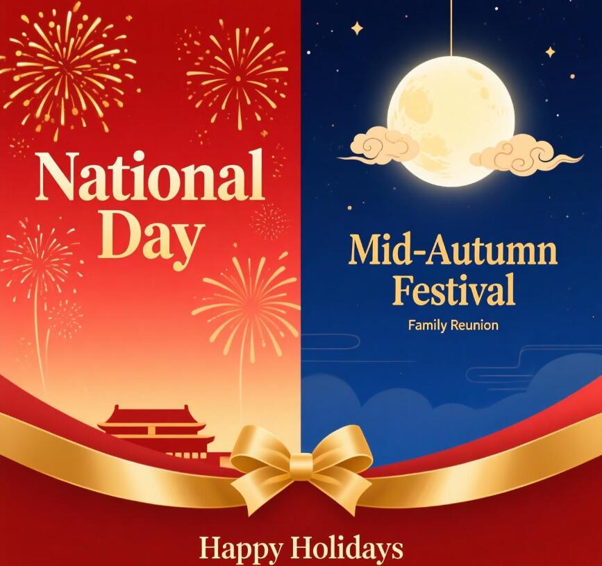 Holiday Notice (National Day & Mid-Autumn Festival) - Daihei Ink
